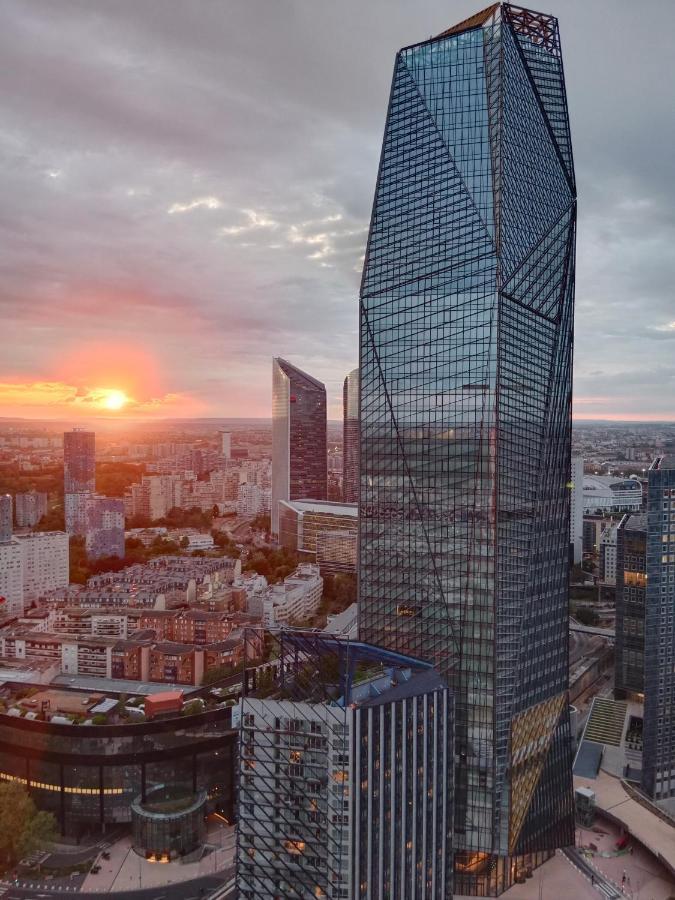 La Defense Grand Moderne Vue Panoramique